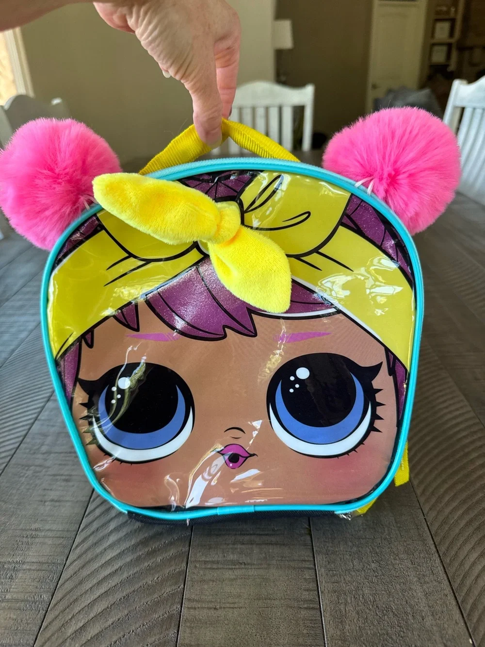 L.O.L. Surprise! Lunch Bag L.O.L. Surprise Pink Pom Pom’s School Snack/Lunch Box